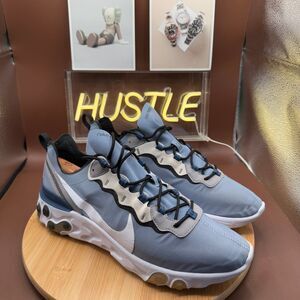 Nike React Element 55 Indigo Fog Men’s Sz 13